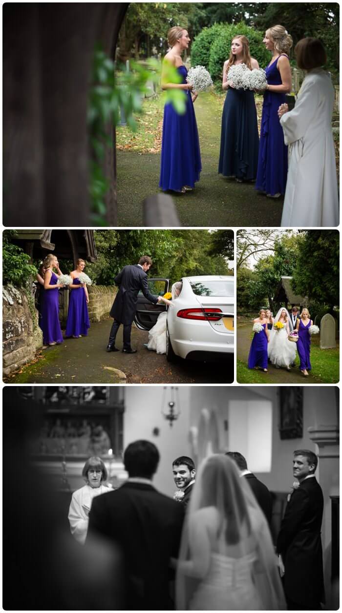 Wethele Manor. Warwickshire Weddings, here comes the bride, Wedding Car