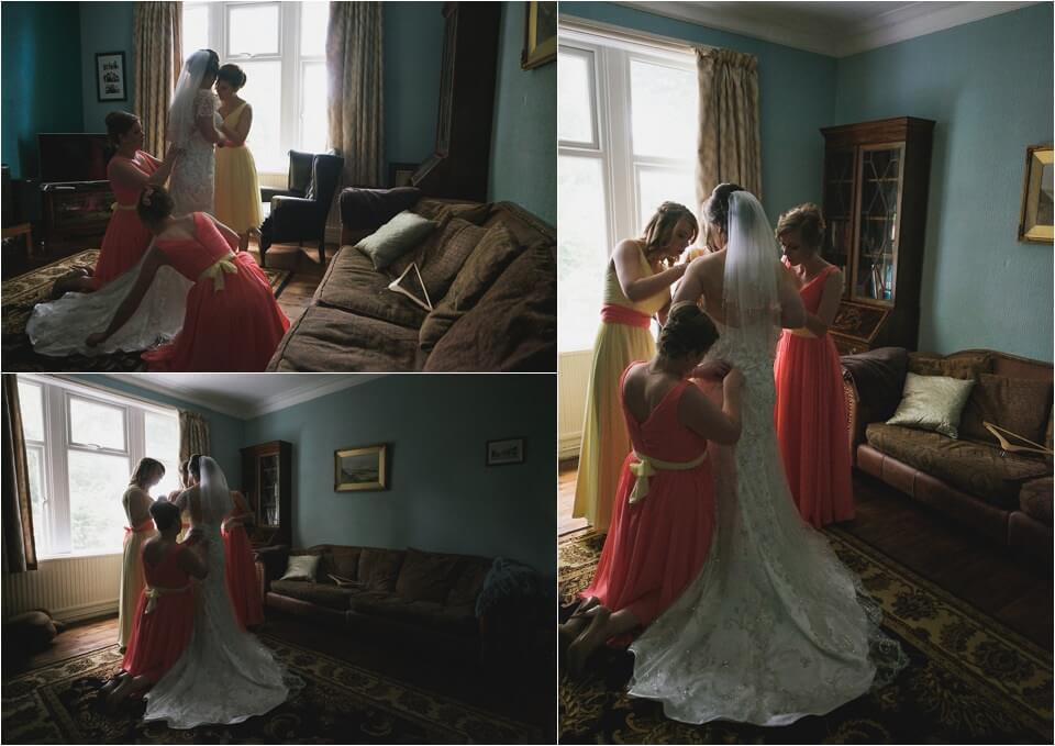 Cwrt Bleddyn Hotel Wedding Photography